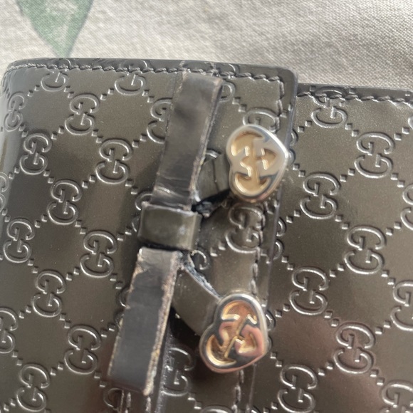 Gucci Wallet patent grey - Picture 6 of 12
